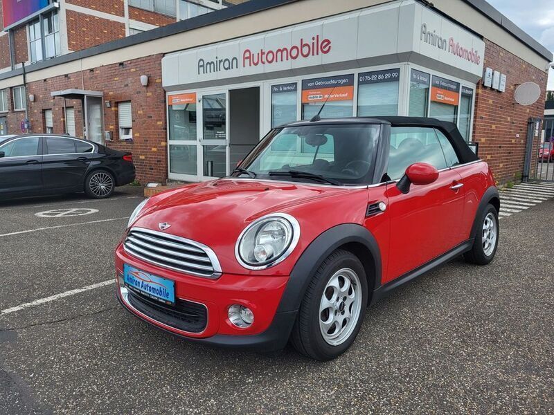 Rot Gebraucht 2014 Mini One Cabriolet Cabrio | 6.999 € (Guter Preis) - Bild 1/4