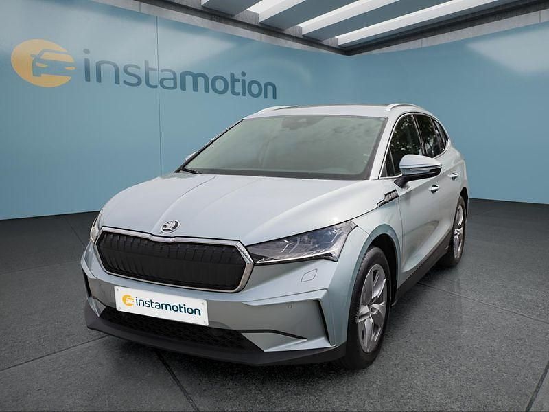 Silber Gebraucht 2022 Skoda Enyaq iV Loft SUV | 26.499 € (Superpreis) - Bild 1/4
