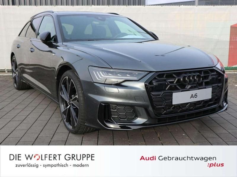 Daytonagrau perleffekt brillantschwarz Gebraucht 2025 Audi A6 S-Line Kombi | 78.915 € - Bild 1/4