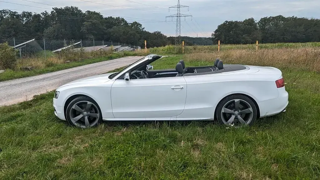 Gebraucht Audi S5 Cabriolet Design 333 PS (244 kW) 2011 Weiß Cabrio