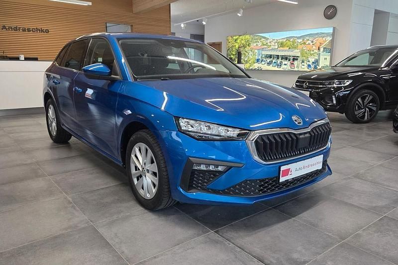 Gebraucht Skoda Scala Selection 116 PS (85 kW) 2024 Blau Kleinwagen
