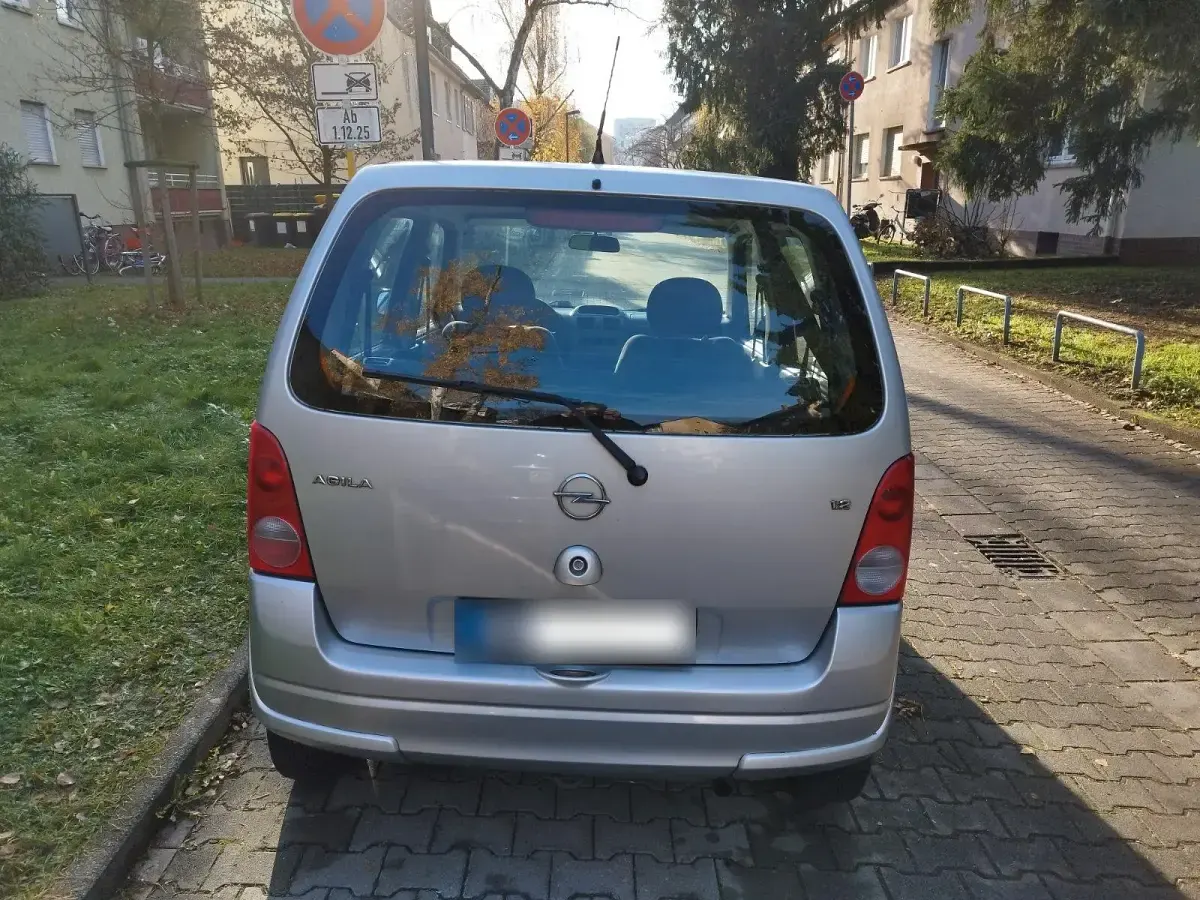 Gebraucht Opel Agila 2004 Grau Van / Kleinbus
