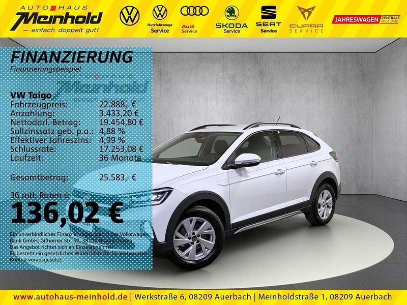 Pure white Gebraucht 2025 VW Taigo Life SUV | 22.888 € (Fairer Preis) - Bild 1/4