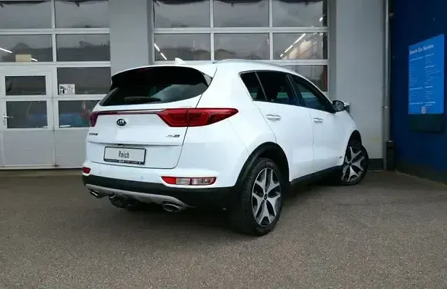 Gebraucht Kia Sportage GT-Line 185 PS (136 kW) 2018 Weiß SUV