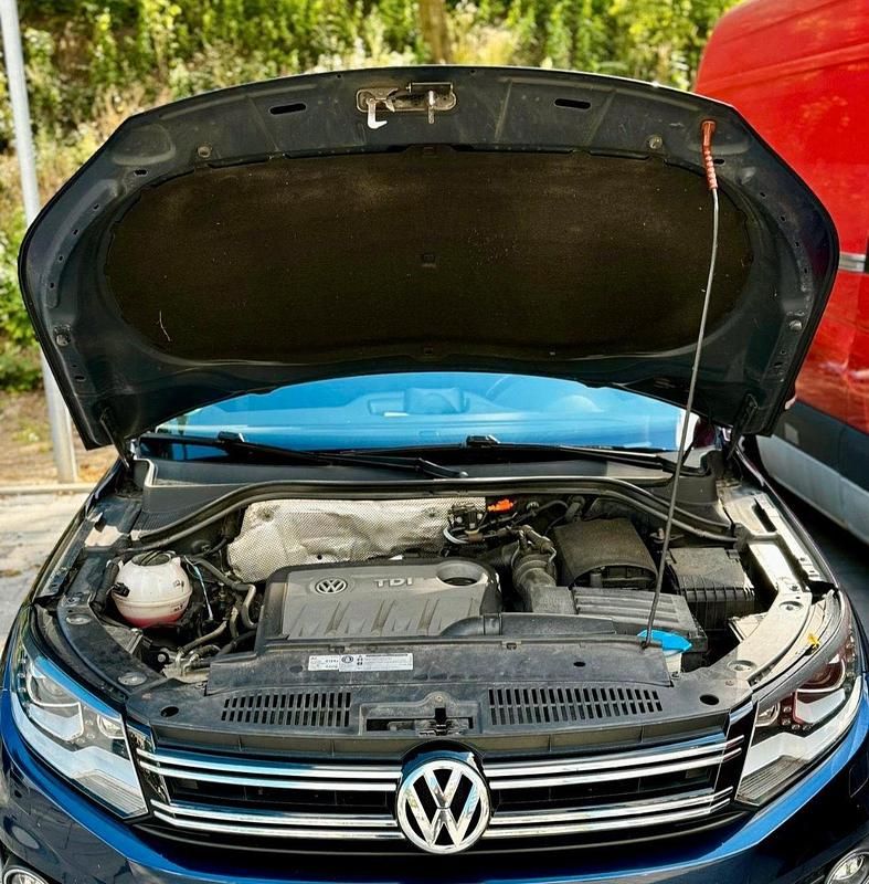 Gebraucht VW Tiguan 2011 Blau SUV