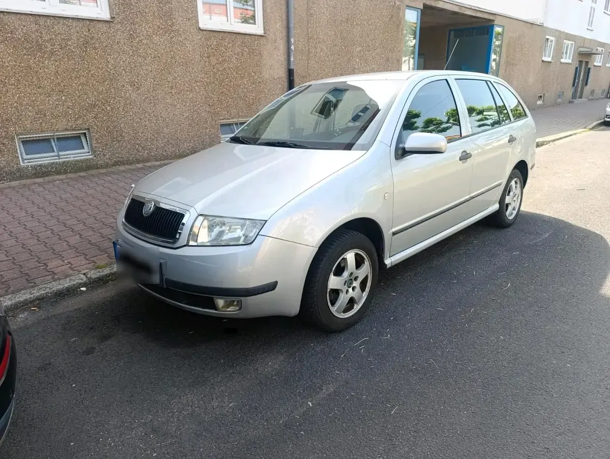Gebraucht Skoda Fabia 75 PS (55 kW) 2002 Silber Kombi