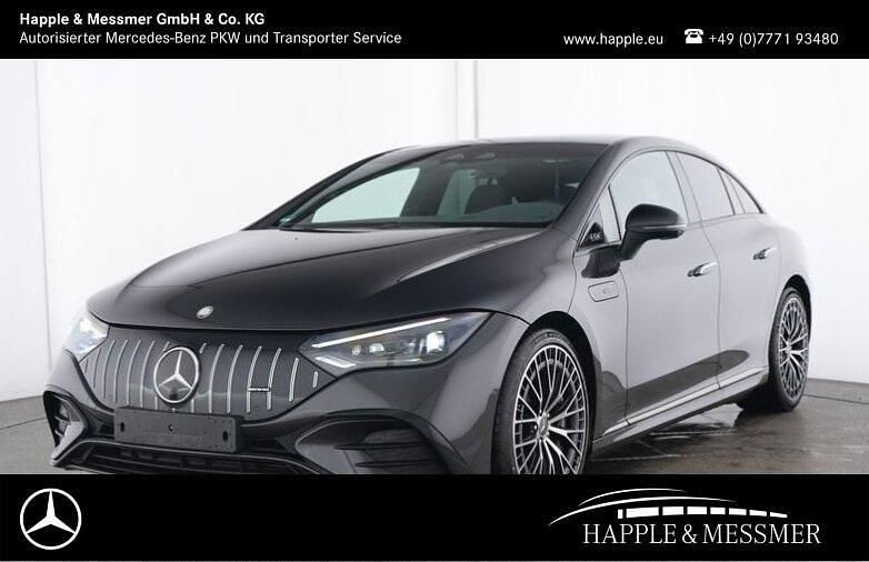 Grafitgrau lack (metallic) Gebraucht 2025 Mercedes EQE AMG 43 AMG Limousine | 73.490 € (Teuer) - Bild 1/4