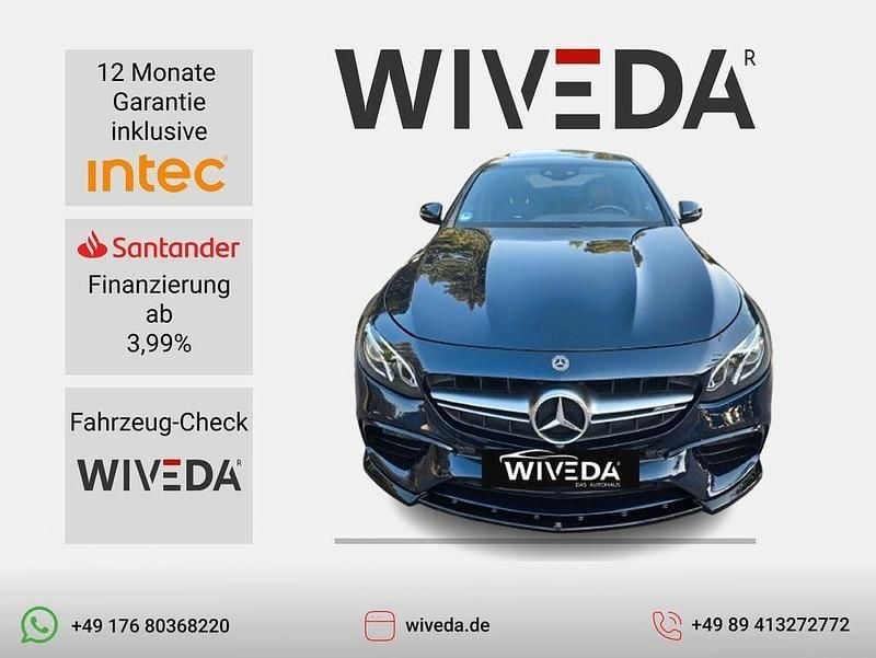 Blau Gebraucht 2018 Mercedes E63 AMG AMG Limousine | 53.499 € (Superpreis) - Bild 1/4