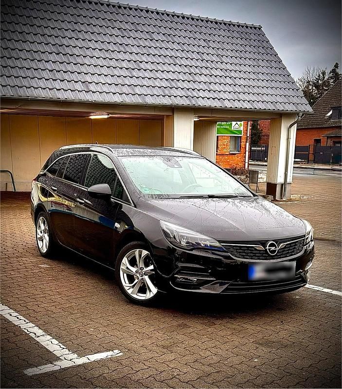 Gebraucht Opel Astra Elegance 110 PS (80 kW) 2021 Schwarz Kombi