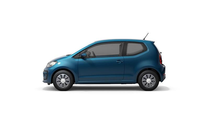 Gebraucht VW up! move up! 65 PS (47 kW) 2020 Costa azul metallic Kleinwagen