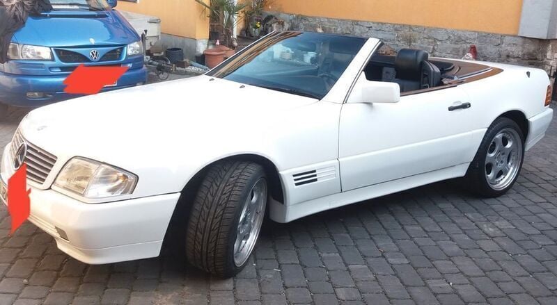 Gebraucht Mercedes SL280 193 PS (141 kW) 1995 Weiß Cabrio