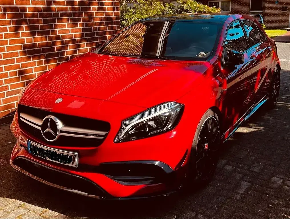 Gebraucht Mercedes A45 AMG AMG 381 PS (280 kW) 2016 Rot Kleinwagen