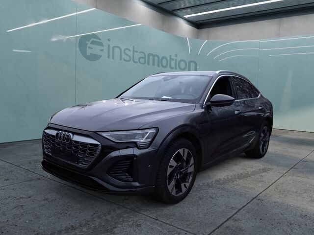 Grau Gebraucht 2023 Audi Q8 e-tron S-Line SUV | 76.080 € - Bild 1/2