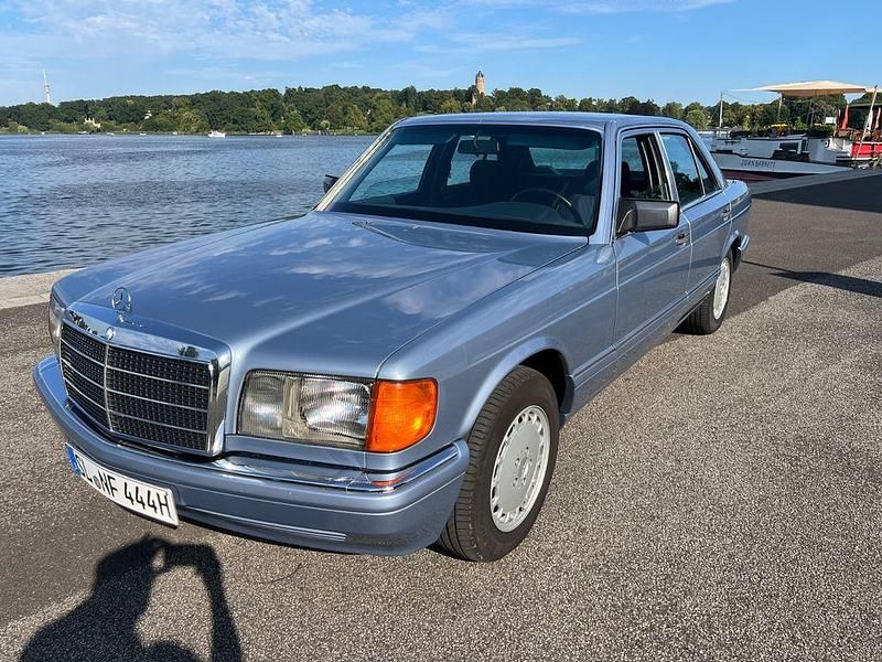 Gebraucht Mercedes S500 252 PS (185 kW) 1987 Blau Limousine