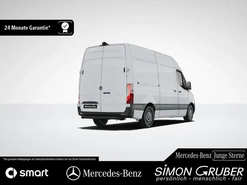 Używany Mercedes Sprinter 170 KM (125 kW) 2025 Biały Van