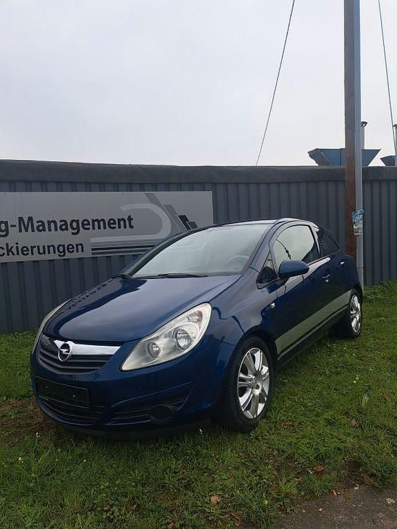 Blau Gebraucht 2009 Opel Corsa Limousine | 3.150 € (Fairer Preis) - Bild 1/4