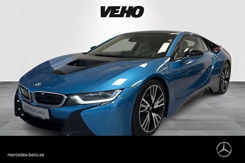 Blau Gebraucht 2015 BMW i8 Pure Impulse Coupé | 52.900 € (Fairer Preis) - Bild 1/4