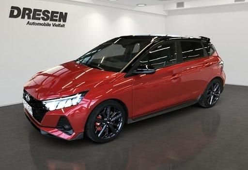 Gebraucht Hyundai i20 N Performance 204 PS (150 kW) 2024 Dragon red/ phantom black / mi Limousine