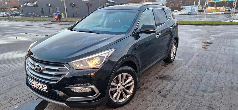 Gebraucht Hyundai Santa Fe 150 PS (110 kW) 2017 Schwarz SUV