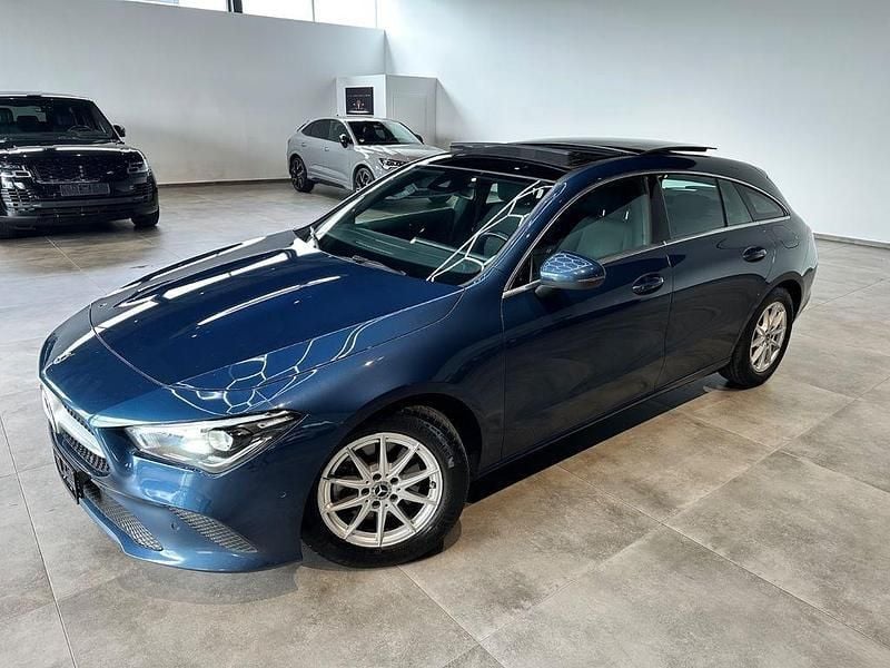 Blau Gebraucht 2020 Mercedes CLA180 Shooting Brake Kombi | 15.990 € (Fairer Preis) - Bild 1/4