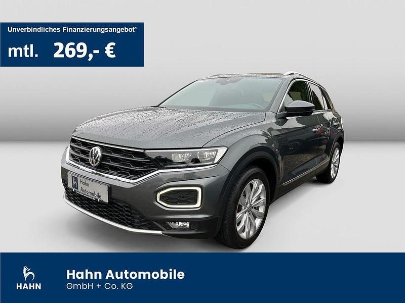 Indiumgrau metallic Gebraucht 2020 VW T-Roc Sport SUV | 19.930 € (Fairer Preis) - Bild 1/3