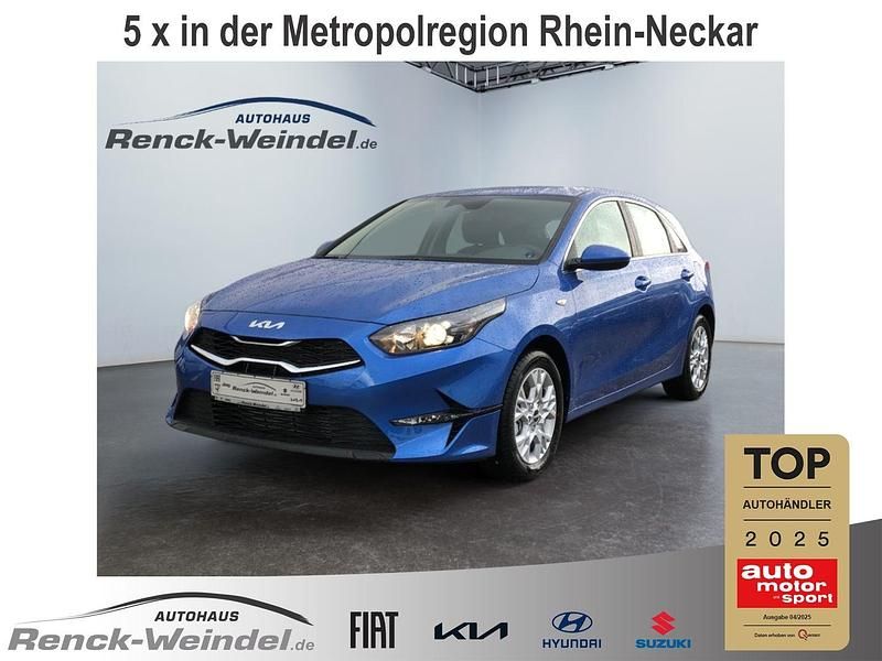 Gebraucht Kia Ceed Vision 140 PS (102 kW) 2024 B3l) blue flame m (blau Kleinwagen