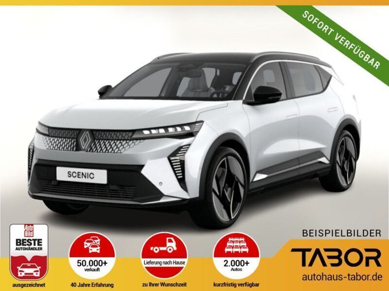 Perlmuttweiß metallic + black pearlsch (metallic) Gebraucht 2024 Renault Scénic Iconic Van / Kleinbus | 52.225 € (Teuer) - Bild 1/4