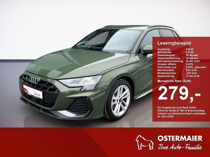 Grün Gebraucht 2024 Audi A3 S-Line Limousine | 31.790 € (Guter Preis) - Bild 1/4
