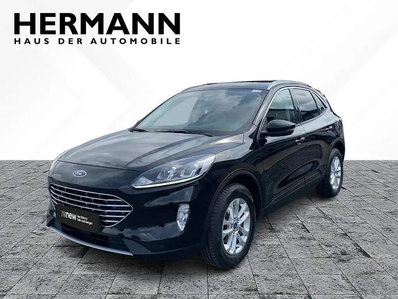 Schwarz Gebraucht 2021 Ford Kuga Titanium SUV | 20.199 € (Superpreis) - Bild 1/4