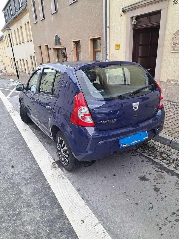 Gebraucht Dacia Logan MCV 75 PS (55 kW) 2009 Blau Kombi