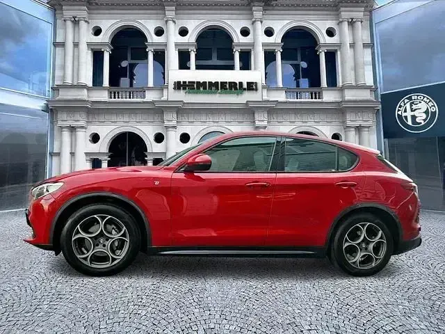 Gebraucht Alfa Romeo Stelvio Ti 280 PS (205 kW) 2022 Rot SUV