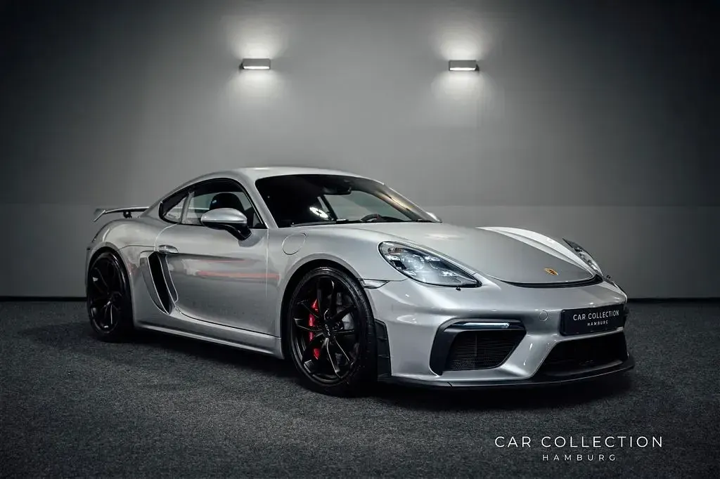 Gebraucht Porsche Cayman GT4 Chrono 420 PS (308 kW) 2020 Silber Coupé
