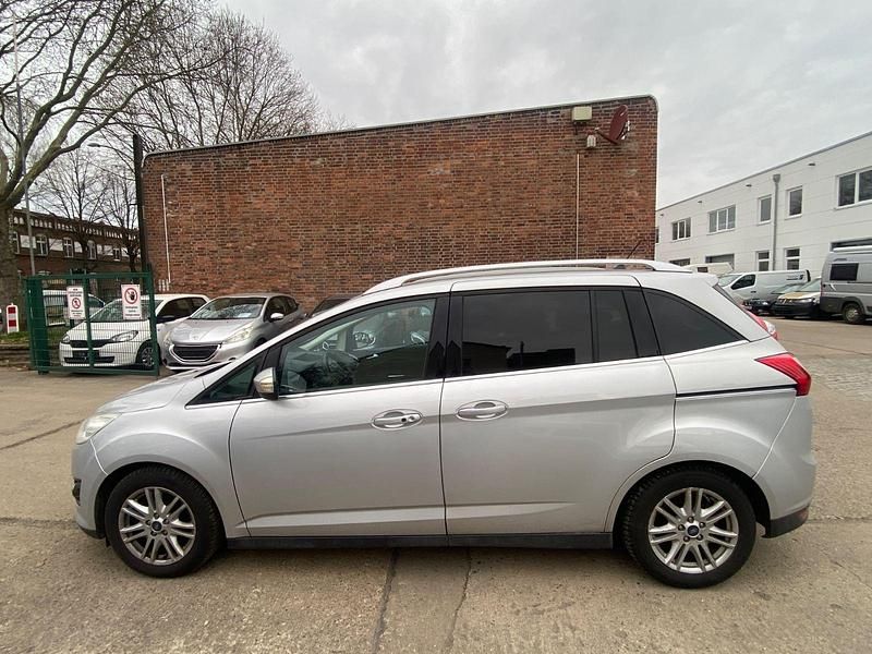 Gebraucht Ford Grand C-Max Titanium 116 PS (85 kW) 2014 Silber Van / Kleinbus