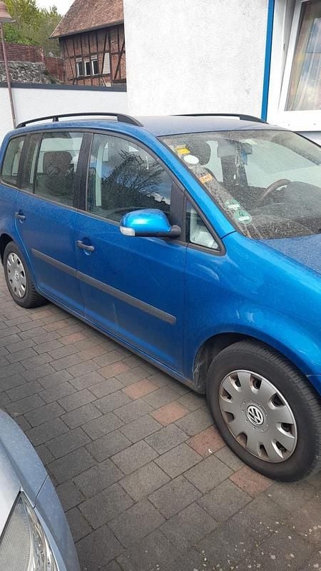 Blau Gebraucht 2004 VW Touran Van / Kleinbus | 3.200 € (Teuer) - Bild 1/4