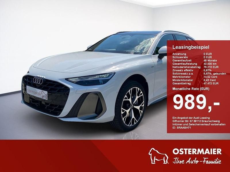 Gletscherweiß metallic Neu 2025 Audi A6 Sport Kombi | 79.989 € (Teuer) - Bild 1/4