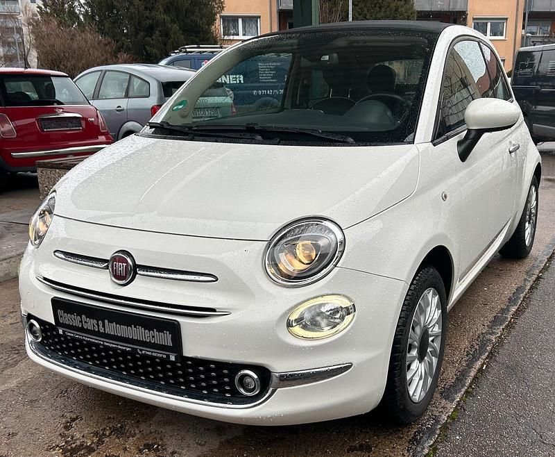 Gebraucht Fiat 500C Lounge 69 PS (50 kW) 2017 Weiß Cabrio