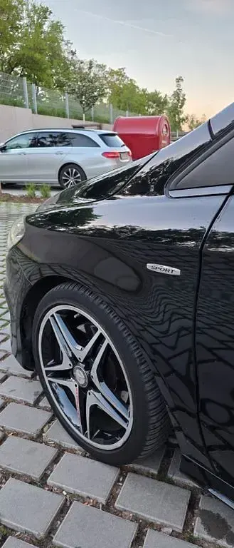 Gebraucht Mercedes B250 AMG 211 PS (155 kW) 2015 Kosmosschwarz  metalliclack Kleinwagen