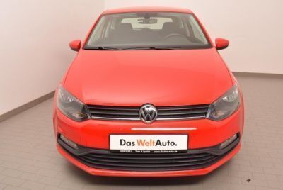 Gebraucht VW Polo Trendline 75 PS (55 kW) 2016 Rot Limousine