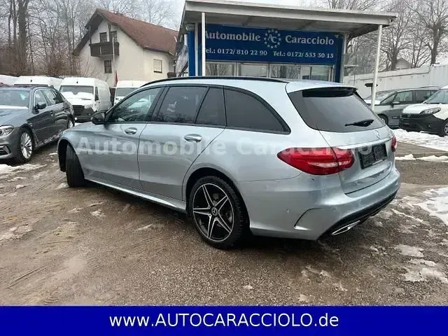 Gebraucht Mercedes C250 AMG line 204 PS (150 kW) 2017 Silber Limousine