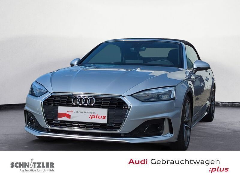 Florettsilber metallic Gebraucht 2022 Audi A5 Cabriolet Ambiente Cabrio | 36.980 € (Guter Preis) - Bild 1/4