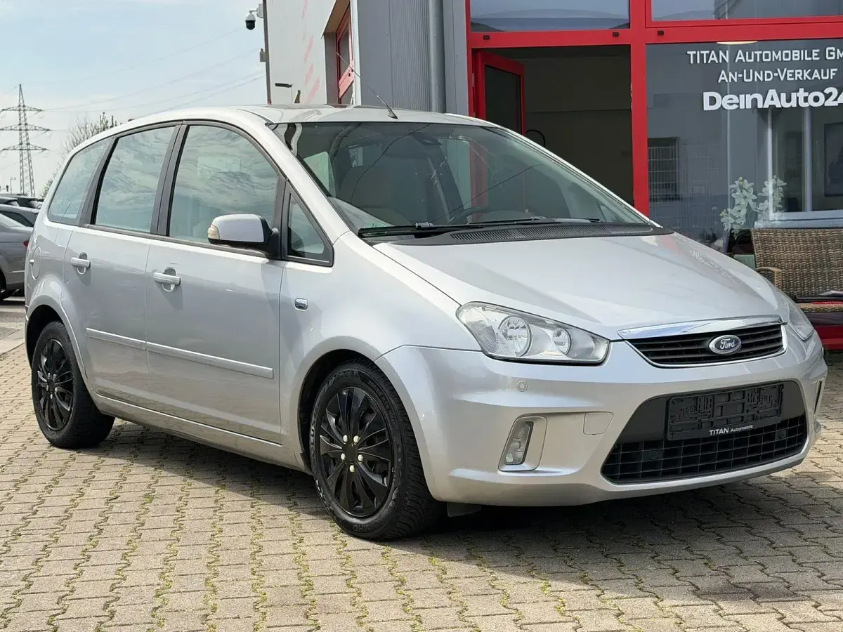 Gebraucht Ford C-MAX Ghia 145 PS (106 kW) 2008 Silber Van / Kleinbus