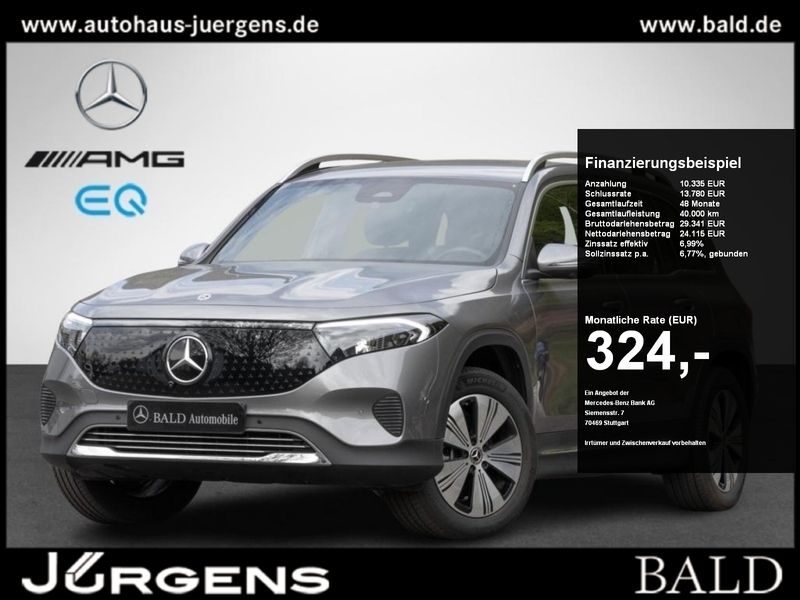 Gebraucht Mercedes EQB300 Progressive 167 kW (228 PS) 2024 Mountain grey metallic SUV