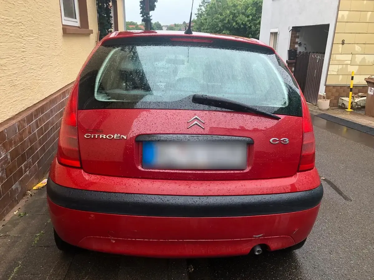 Gebraucht Citroën C3 2002 Rot Kleinwagen
