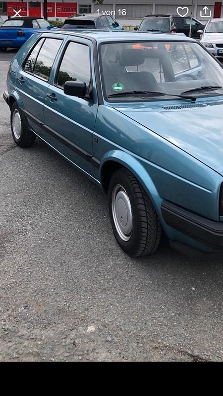 Gebraucht VW Golf II 75 PS (55 kW) 1990 Blau Kleinwagen
