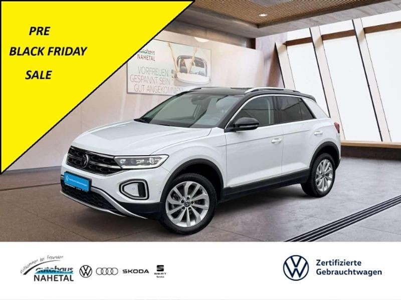 Weiss Gebraucht 2024 VW T-Roc Active SUV | 27.666 € (Guter Preis) - Bild 1/3