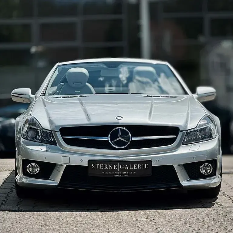 Gebraucht Mercedes SL63 AMG AMG 525 PS (386 kW) 2010 Silber Cabrio