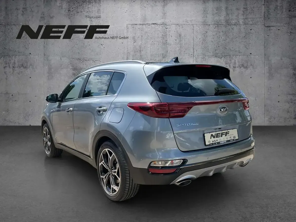 Gebraucht Kia Sportage GT-Line 177 PS (130 kW) 2021 Lunarsilber SUV