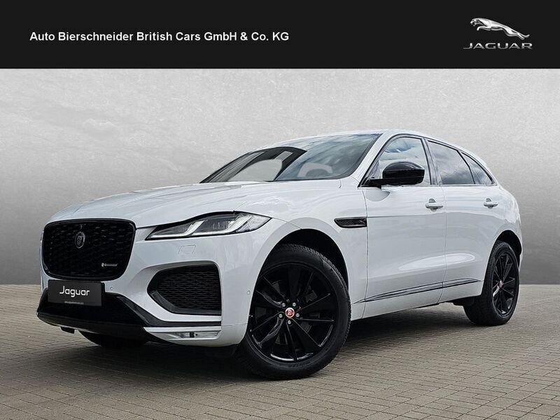 Weiss Gebraucht 2021 Jaguar F-Pace R-Dynamic SUV | 38.850 € (Fairer Preis) - Bild 1/4
