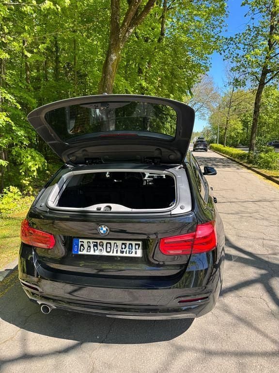 Gebraucht BMW 316 116 PS (85 kW) 2018 Schwarz Kombi