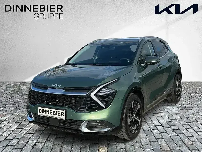 Gebraucht Kia Sportage Spirit 160 PS (117 kW) 2024 Grün (metallic) SUV